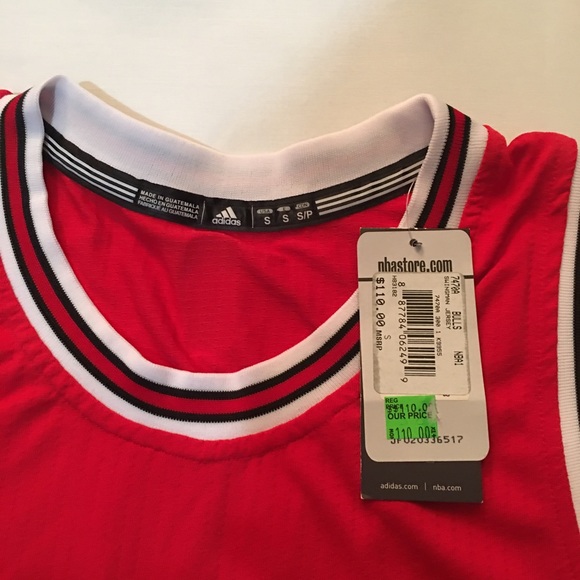 🆕 CHICAGO BULLS JOAKIM NOAH RED SWINGMAN JERSEY - Picture 5 of 6